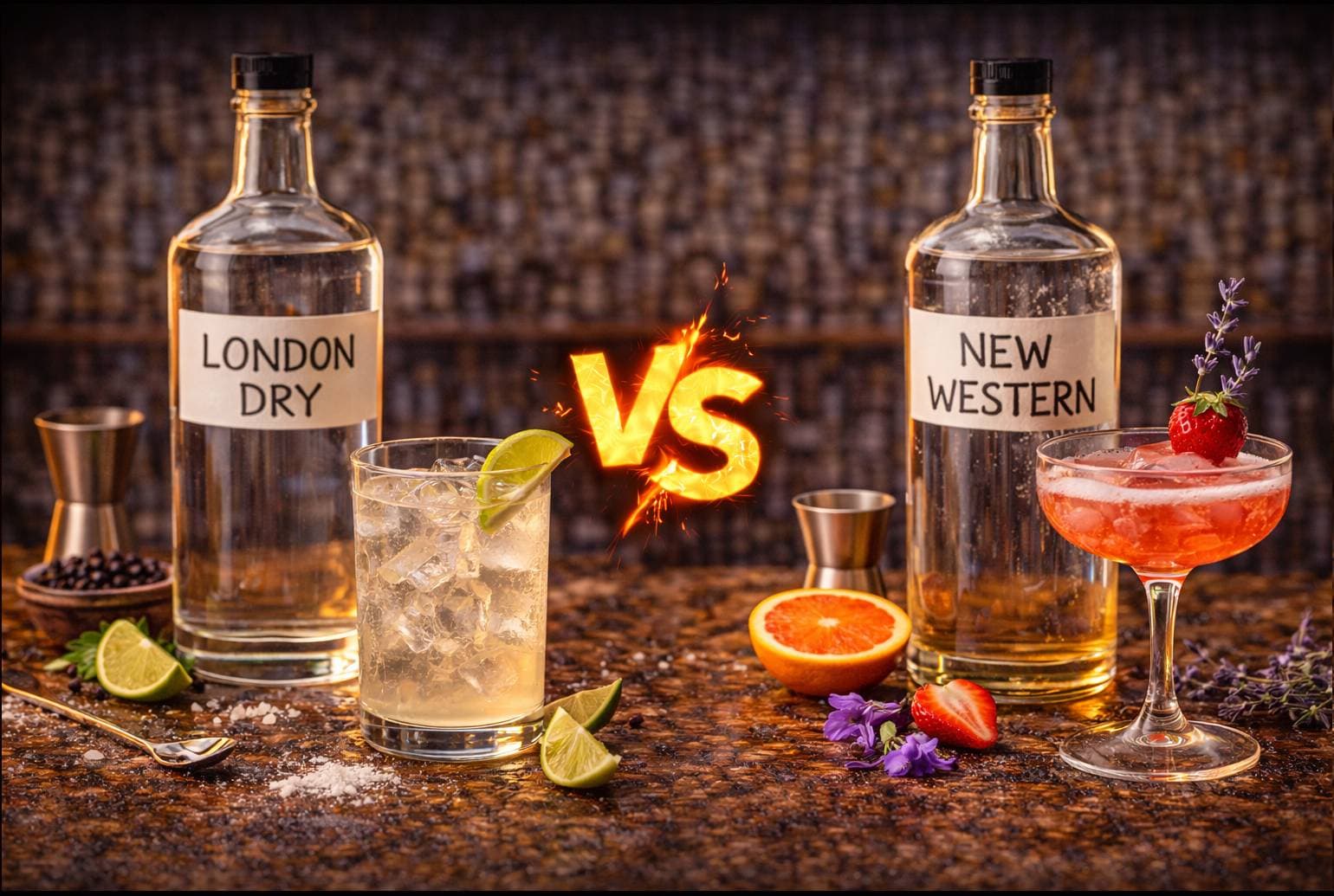 London Dry vs. New Western Gin — Come Scegliere il Gin Giusto per il Tuo Drink