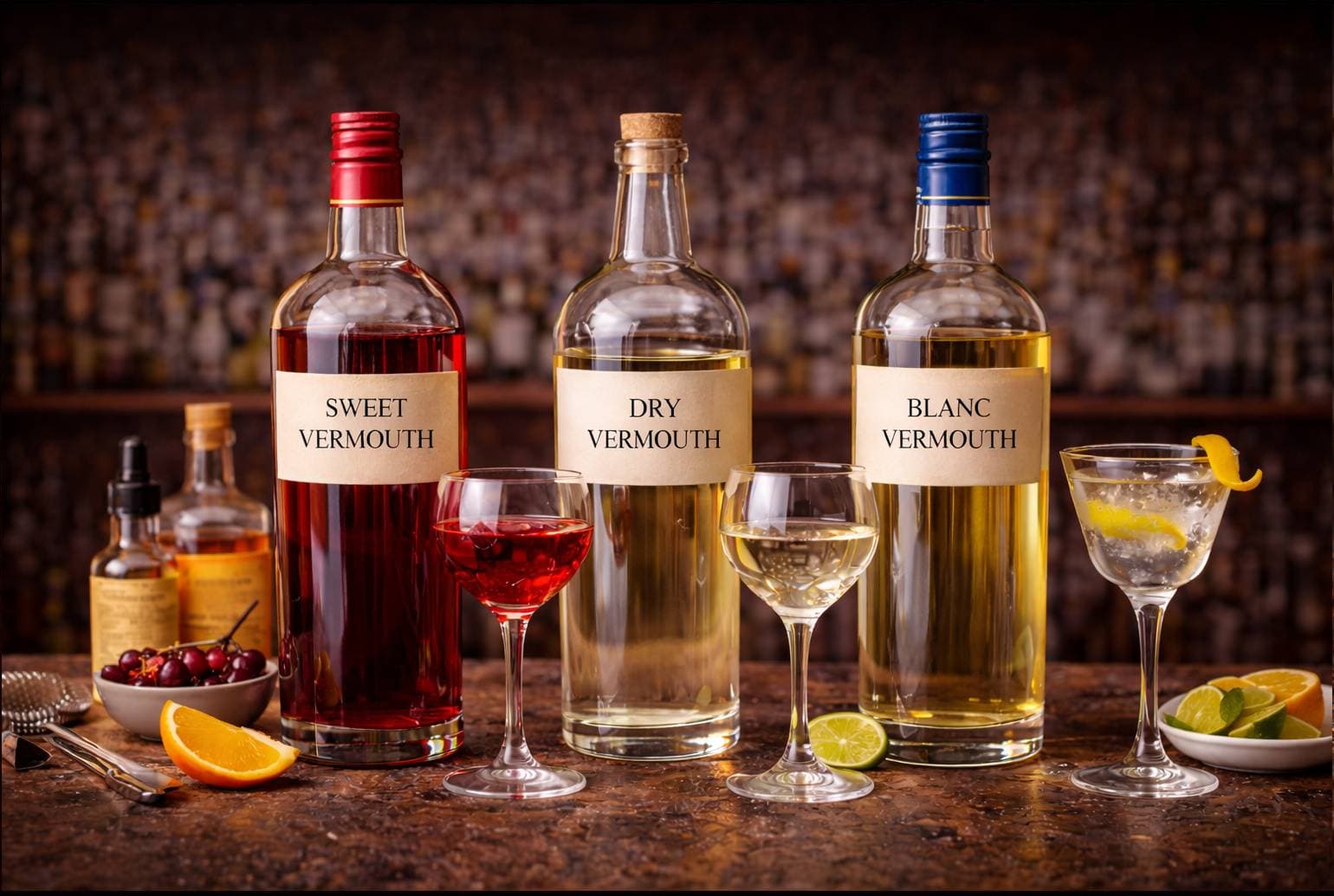 Vermouth 101 — Doce, Seco, Branco, e Como Armazenar