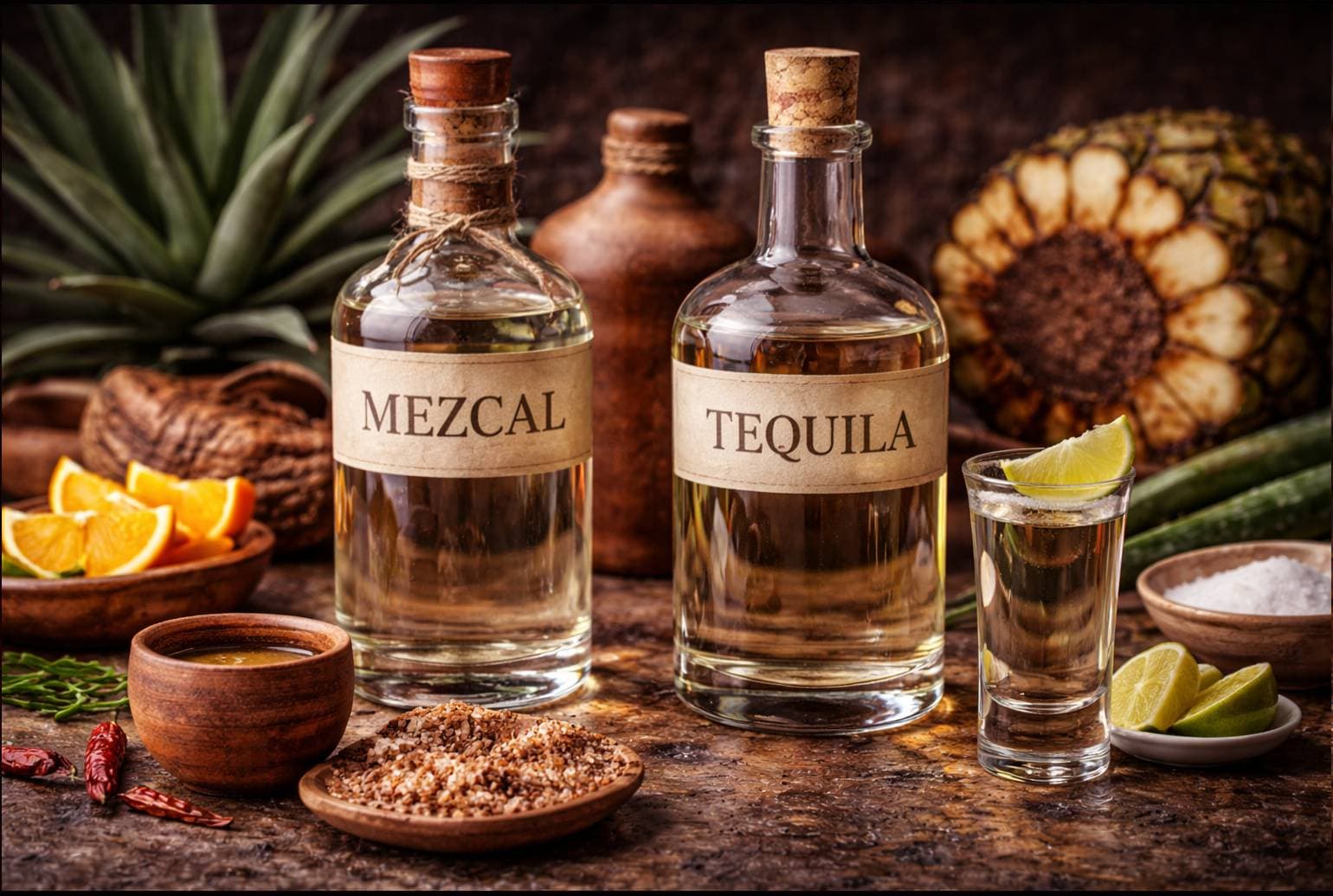 O Que É Mezcal e Como É Diferente da Tequila?