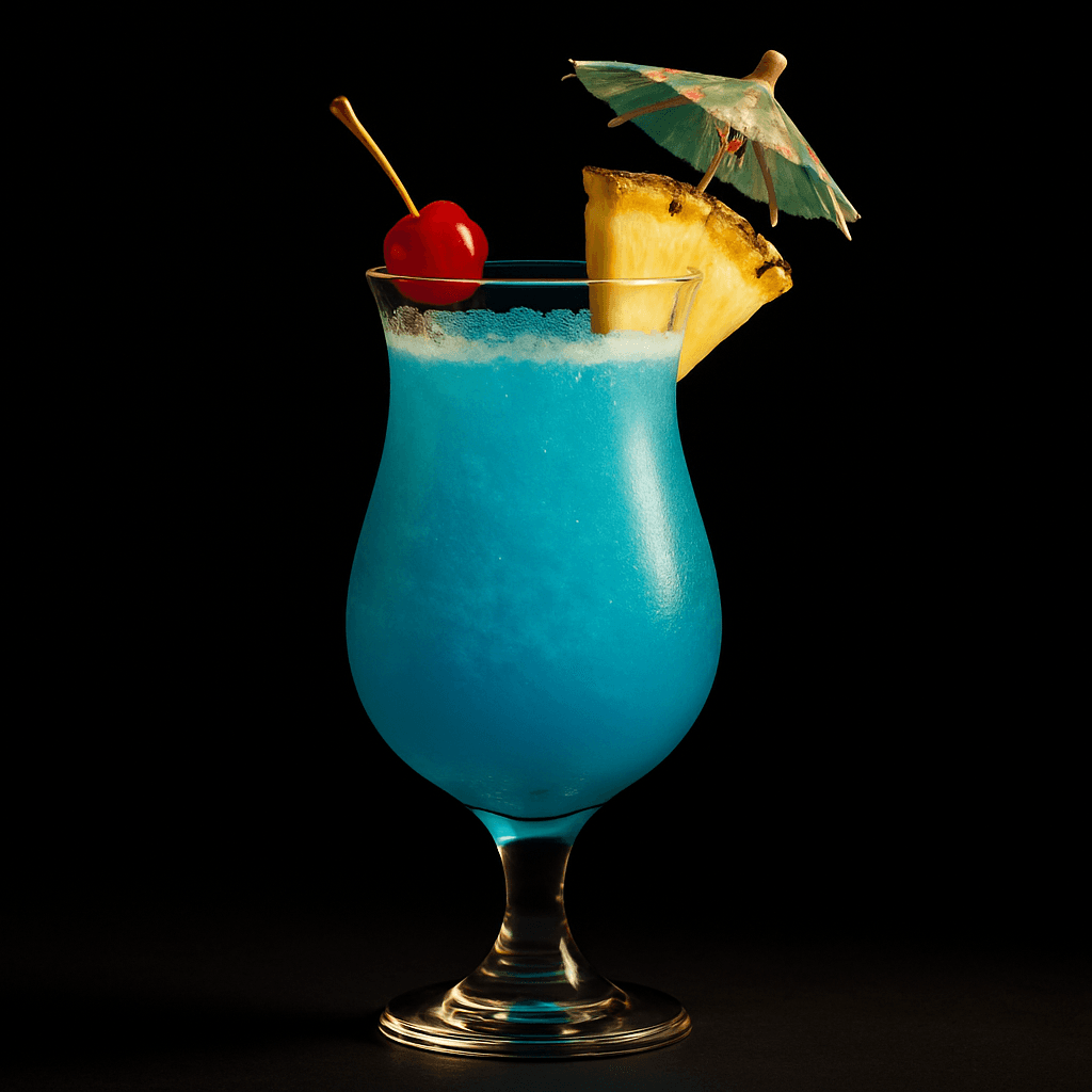 Blue Hawaiian Mocktail