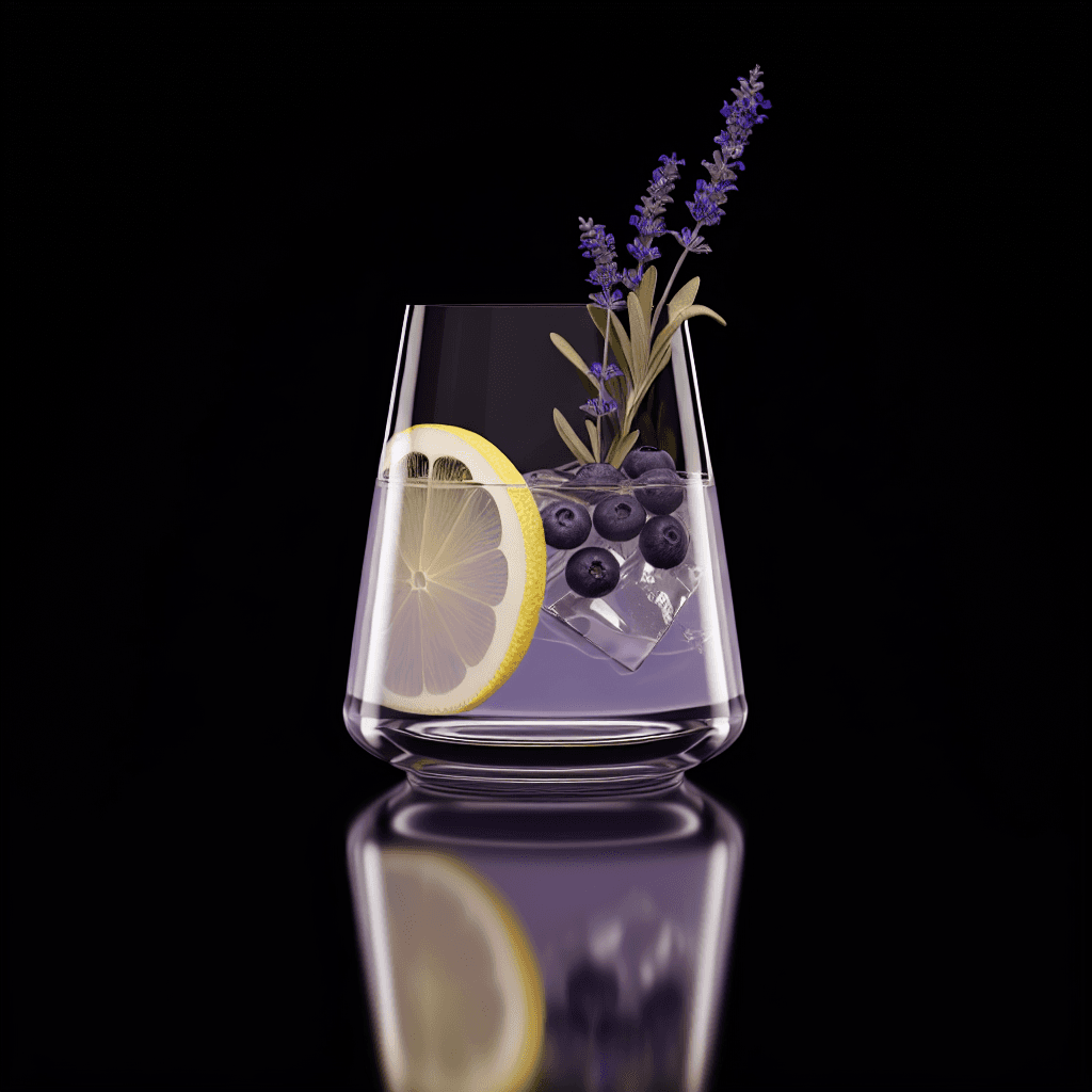 Blueberry Lavender Lemonade Cocktail