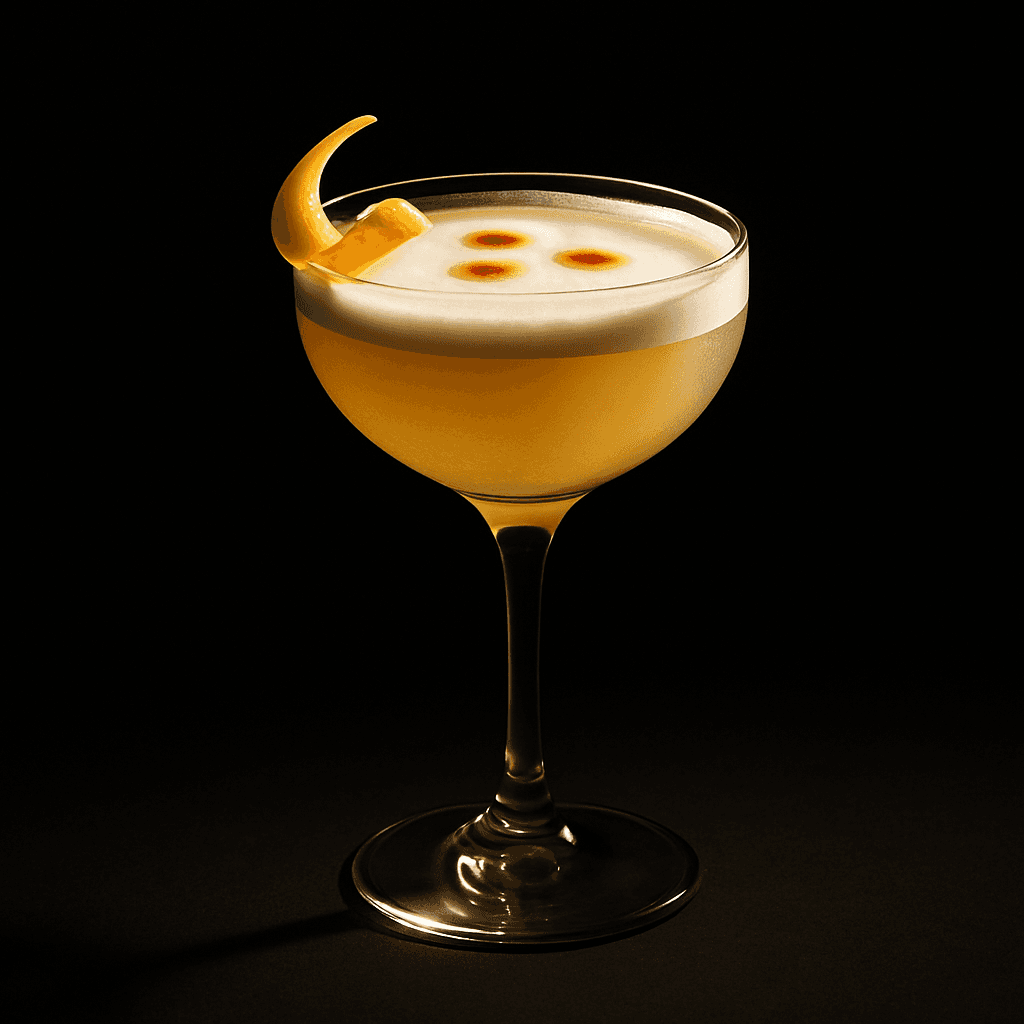 Calvados Sour cocktail