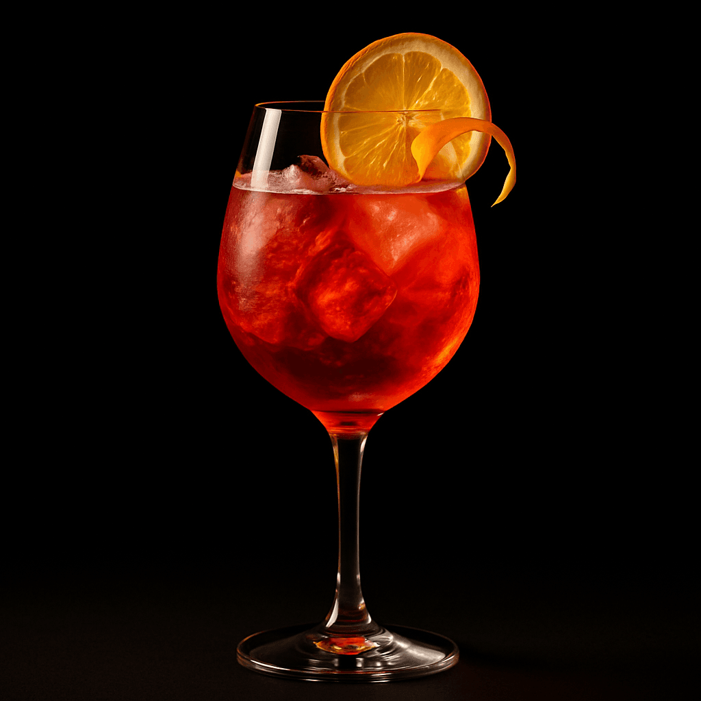 Campari Spritz cocktail