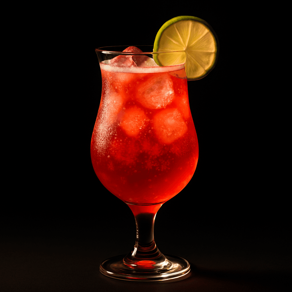 Campari Strawberry Fizz Batch batch cocktail