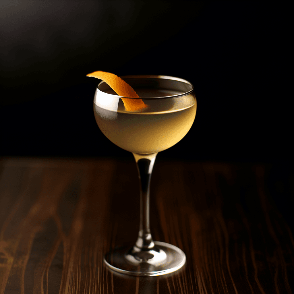 Corpse Reviver #2 cocktail served in a Coupe