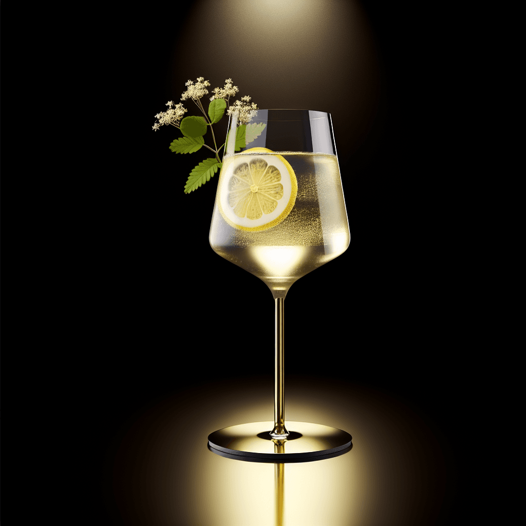 Elderflower Gin Fizz