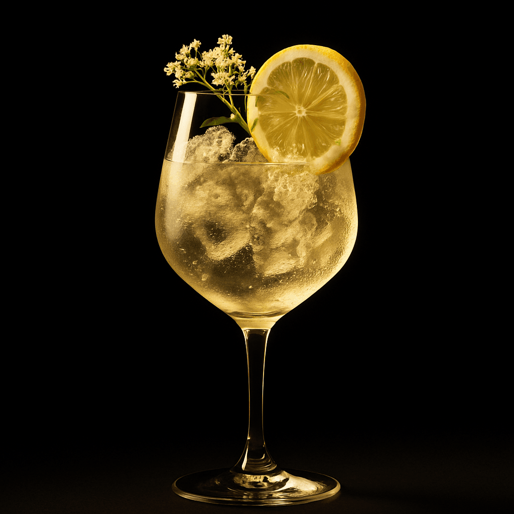 Elderflower Spritz cocktail