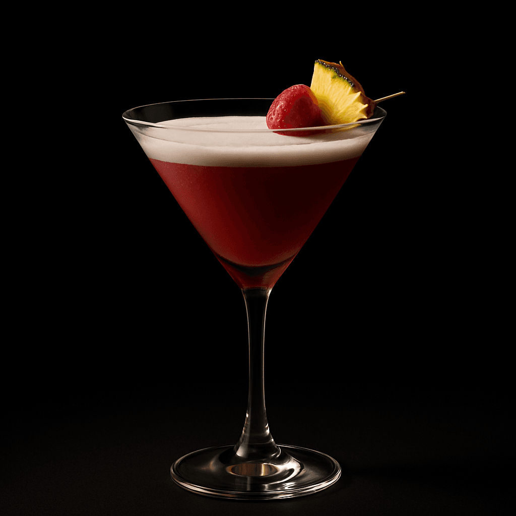 French Martini cocktail