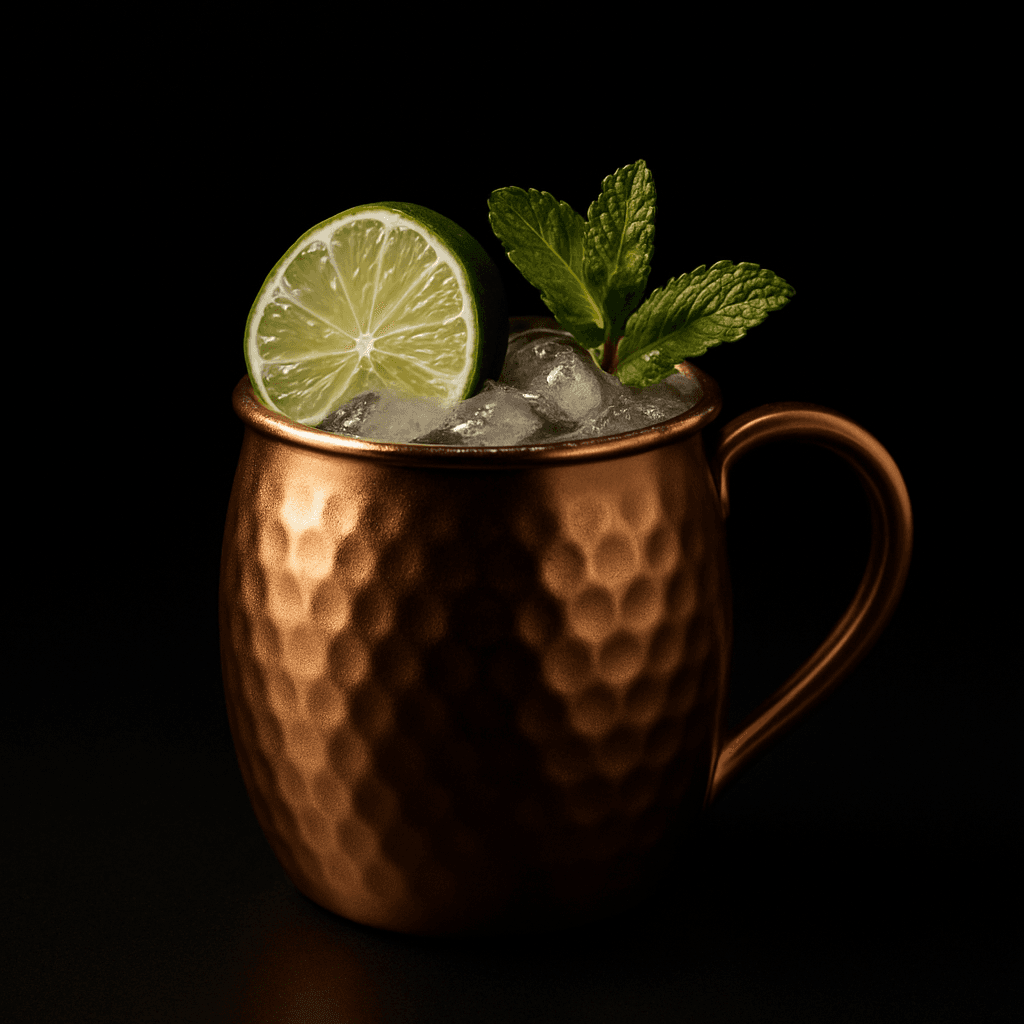 French Mule cocktail