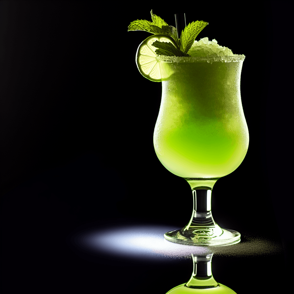 Frozen Lime Cooler cocktail