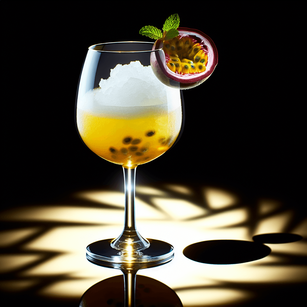 Frozen Passion Fruit Spritz