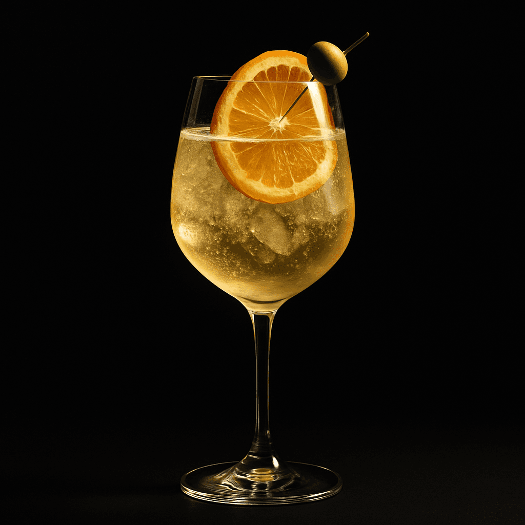 Manzanilla Spritz cocktail
