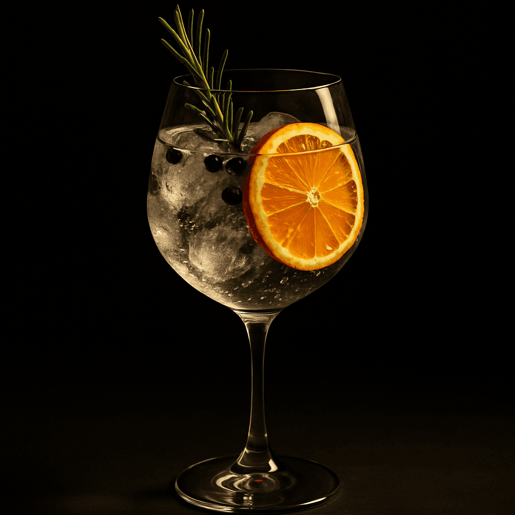 Spanish Gin Tonic cocktail