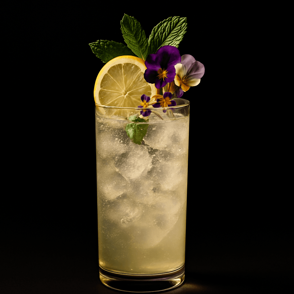 Sparkling Herb Garden Lemonade