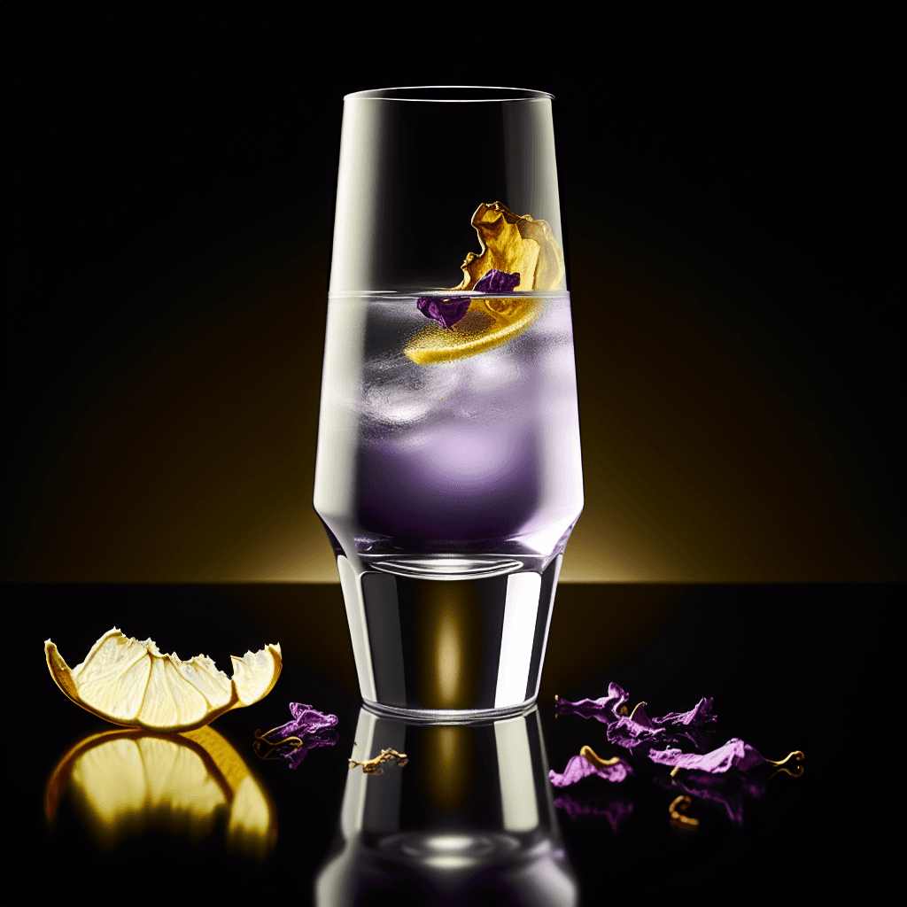 Violet Gin Fizz
