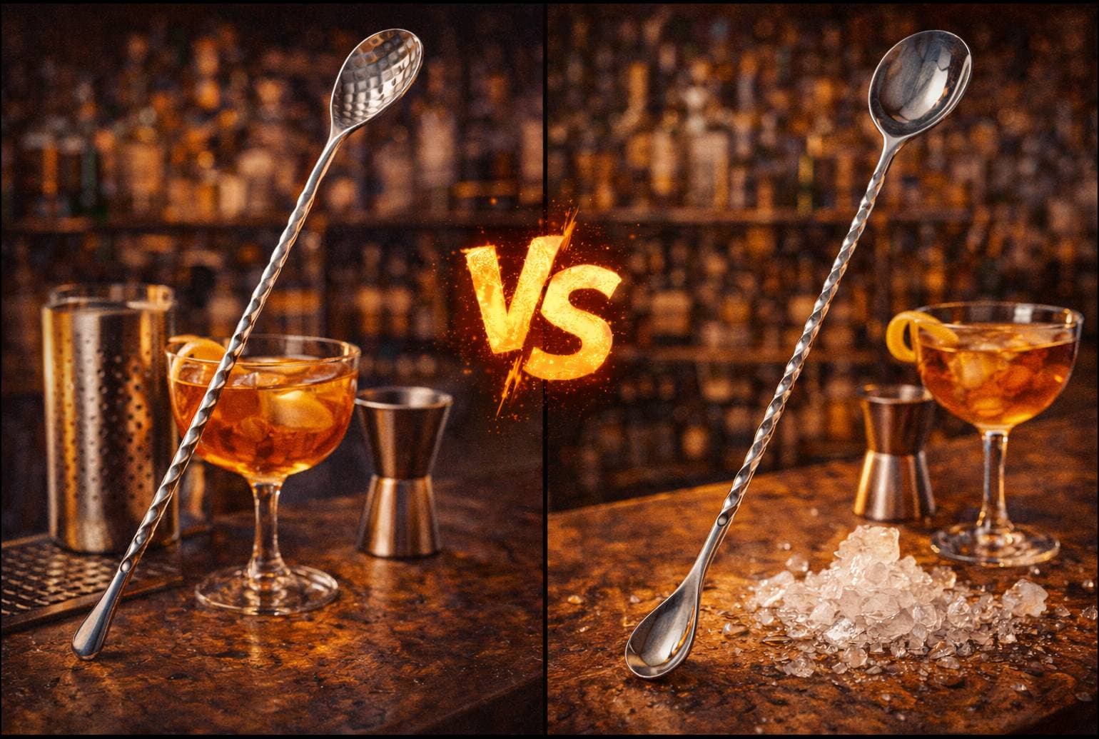 Cuillères de bar japonaises vs. américaines — Est-ce que ça fait vraiment une différence ?
