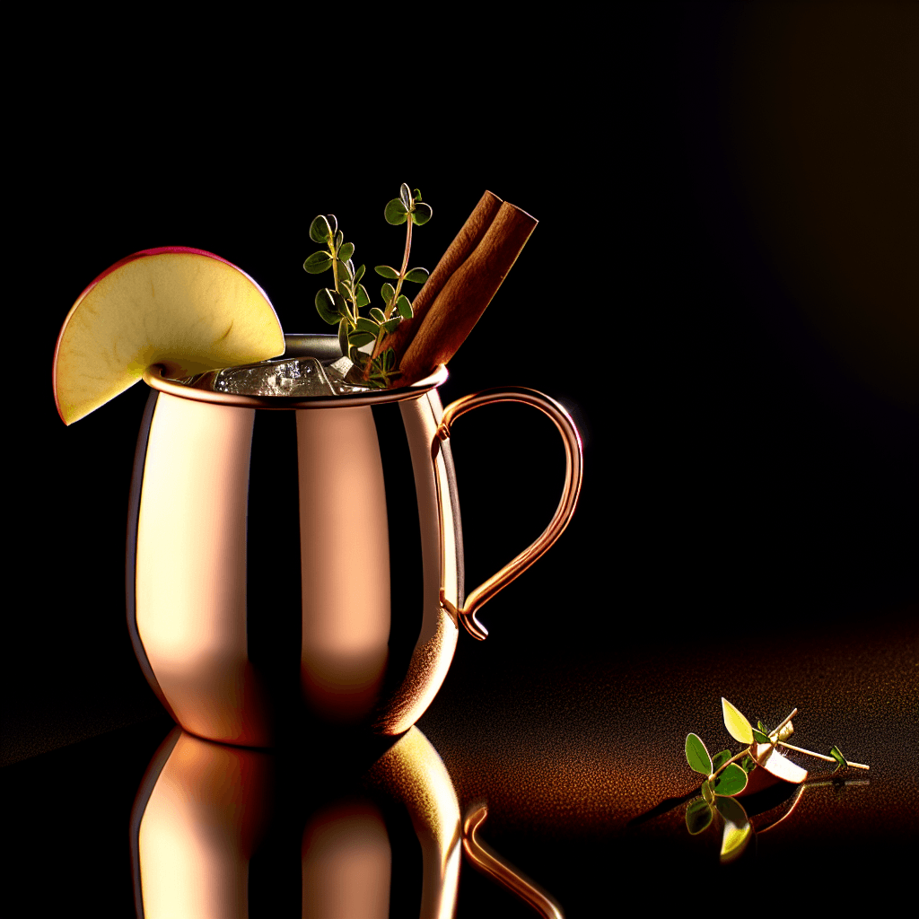 Apple Cider Mule cocktail