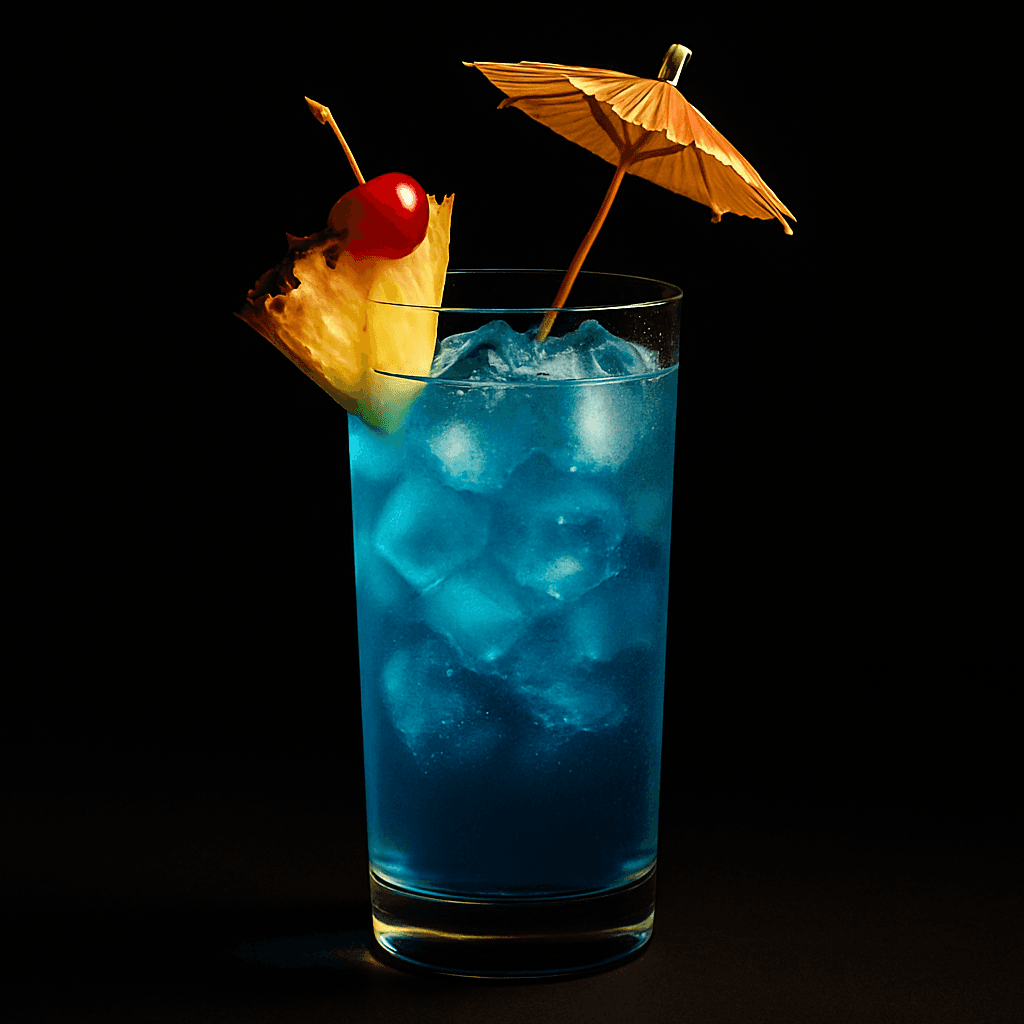 Blue Lagoon Mocktail cocktail