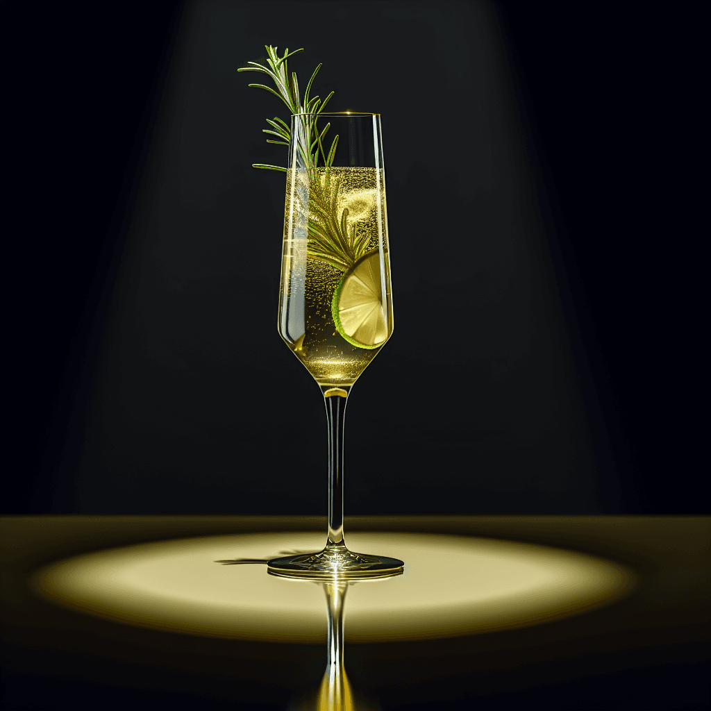 Christmas Tree Spritz cocktail