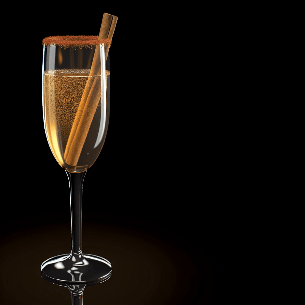 Cinnamon Pear Sparkler cocktail