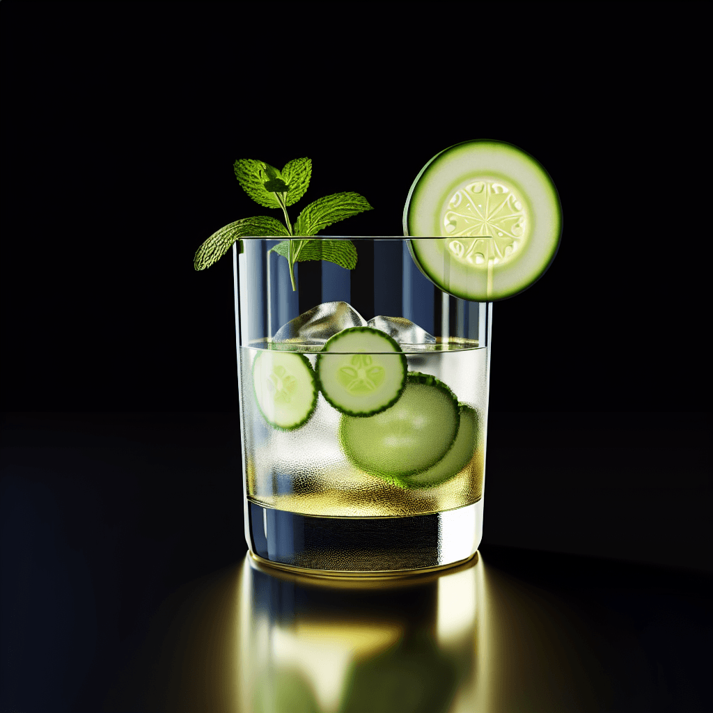 Cucumber Mint Cooler cocktail