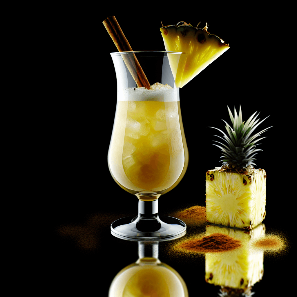 Frozen Pineapple Toddy cocktail