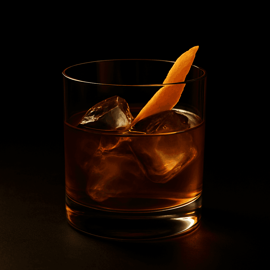 Godfather cocktail served in a rocks