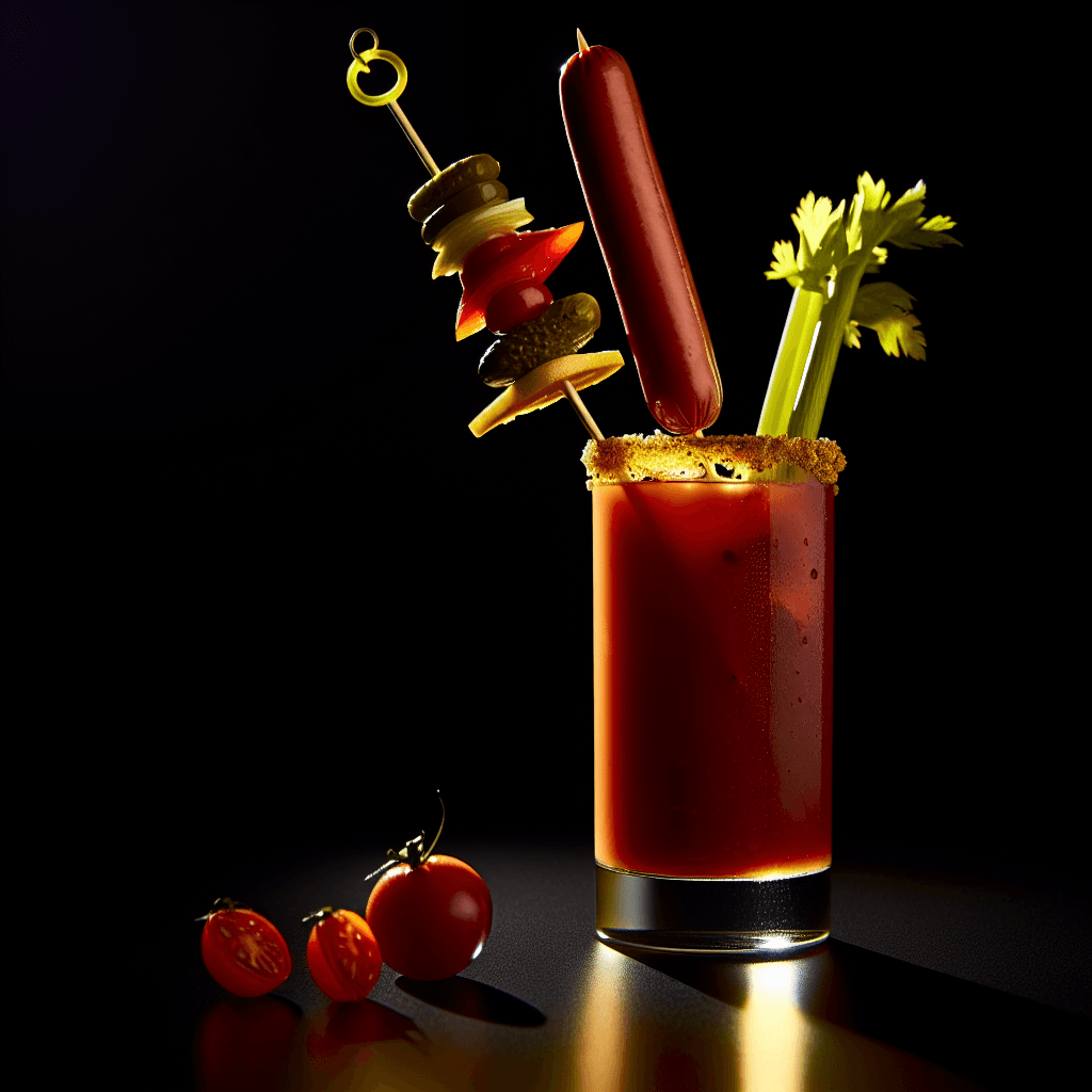 Hot Dog Stand Bloody Mary cocktail