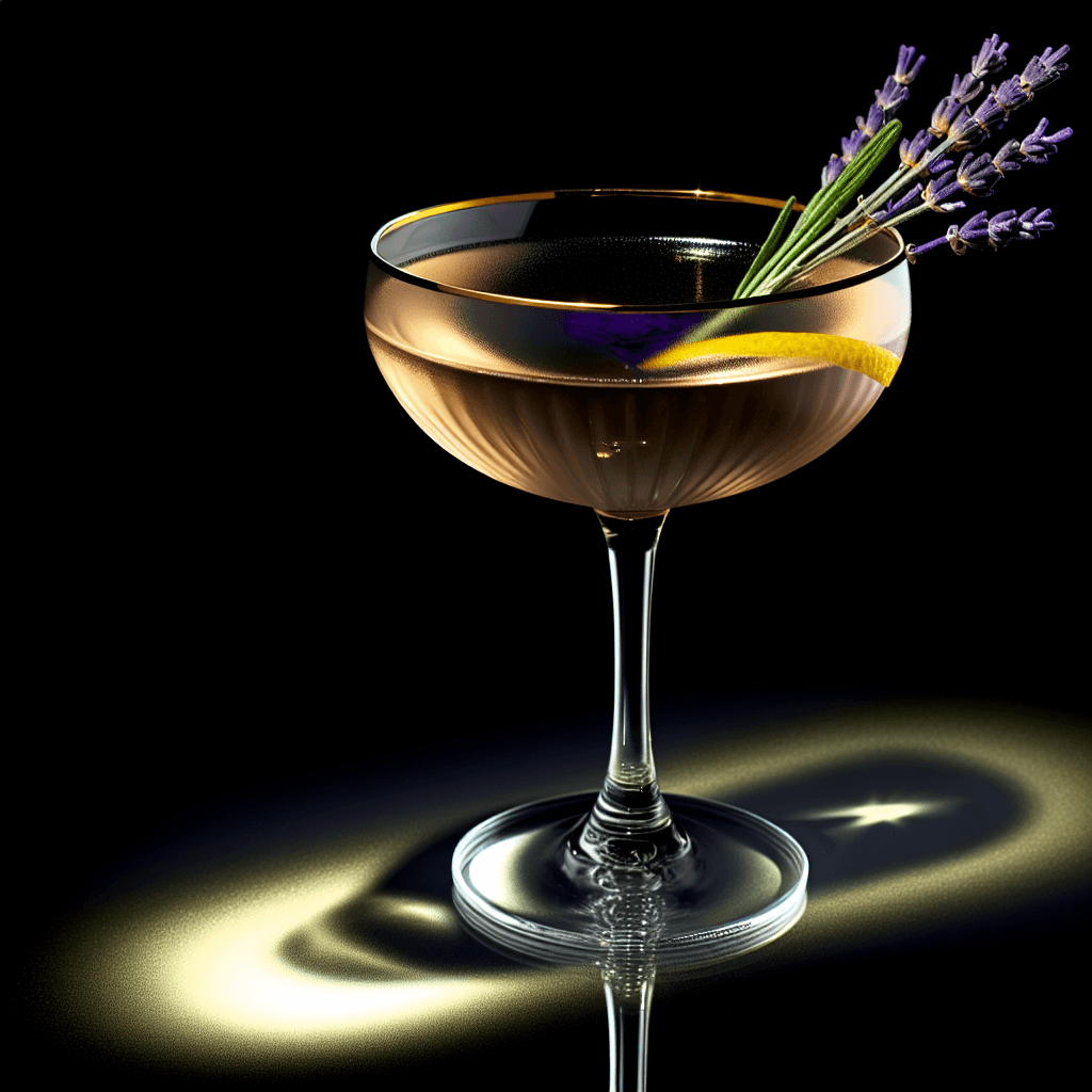 Lavender Honey Sling cocktail