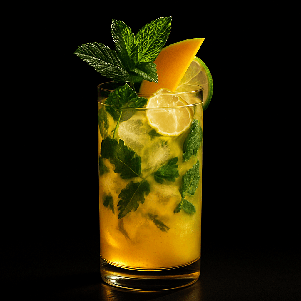 Mango Mojito Mocktail cocktail