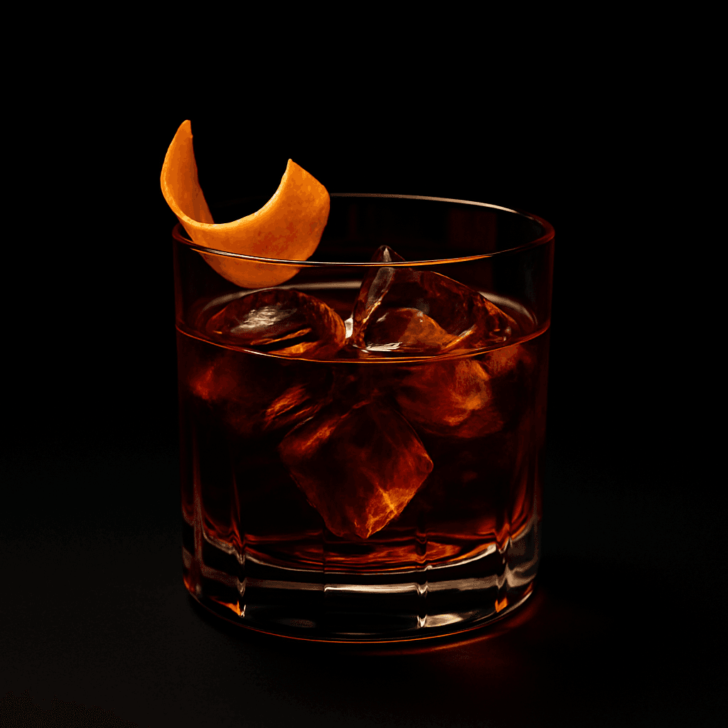 Negroni Mocktail cocktail