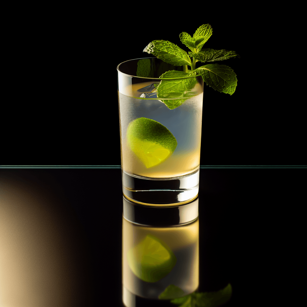 Sake Mojito cocktail
