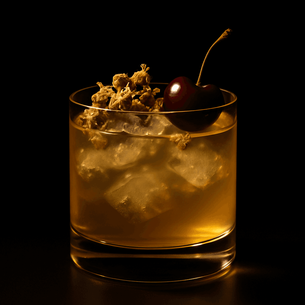 Sleepy Girl Mocktail cocktail served in a rocks