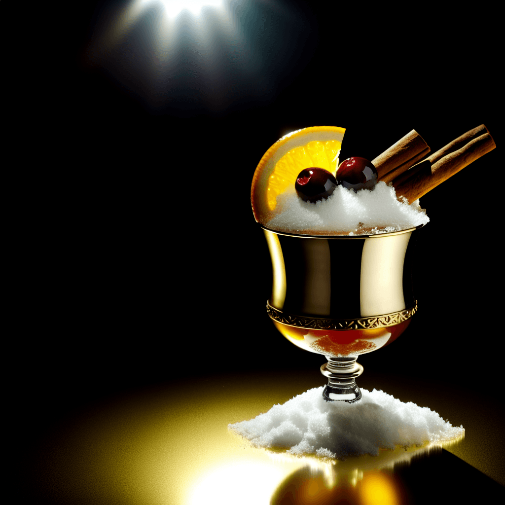 Snowed In Punch cocktail