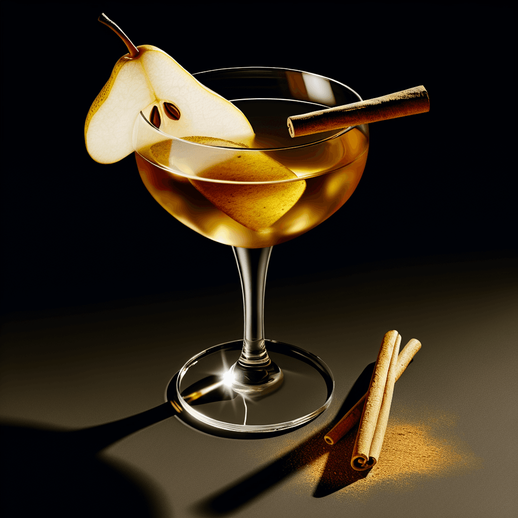 Spiced Pear Cocktail cocktail