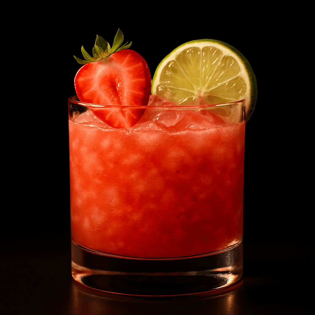 Strawberry Margarita Mocktail cocktail