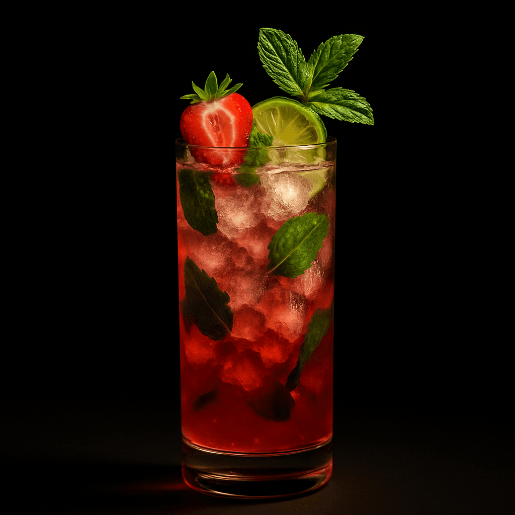 Strawberry Mojito Mocktail