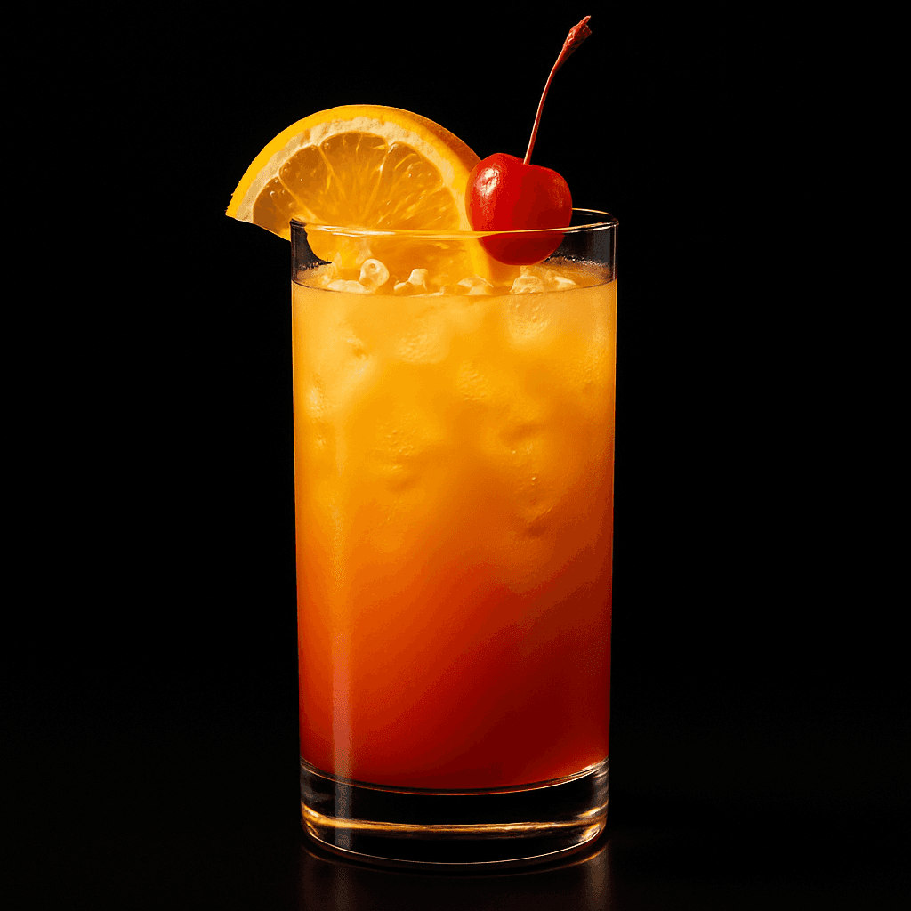 Tequila Sunrise Mocktail cocktail