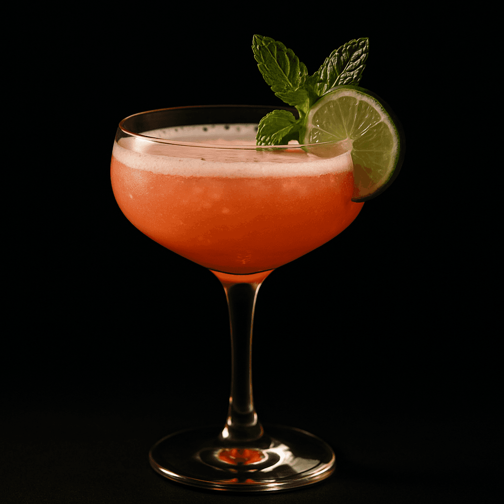 Tropical Guava Fizz cocktail