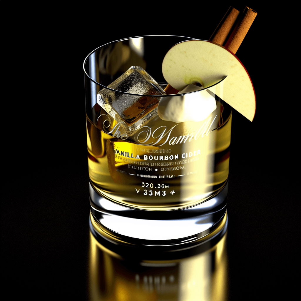 Vanilla Bourbon Cider cocktail