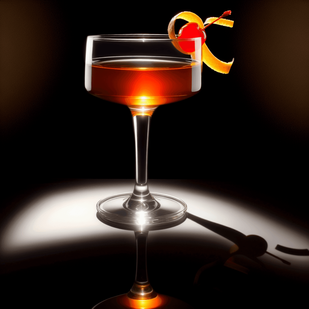 Virgin Manhattan Mocktail cocktail