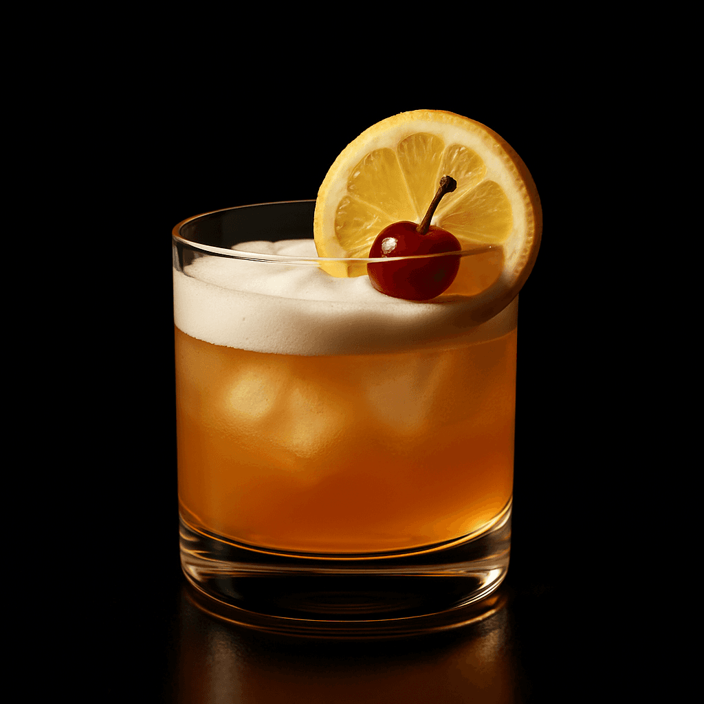 Whiskey Sour Mocktail cocktail