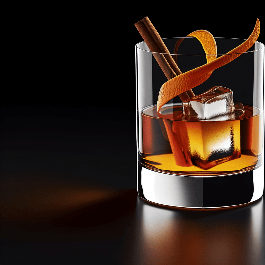 Winter Negroni cocktail